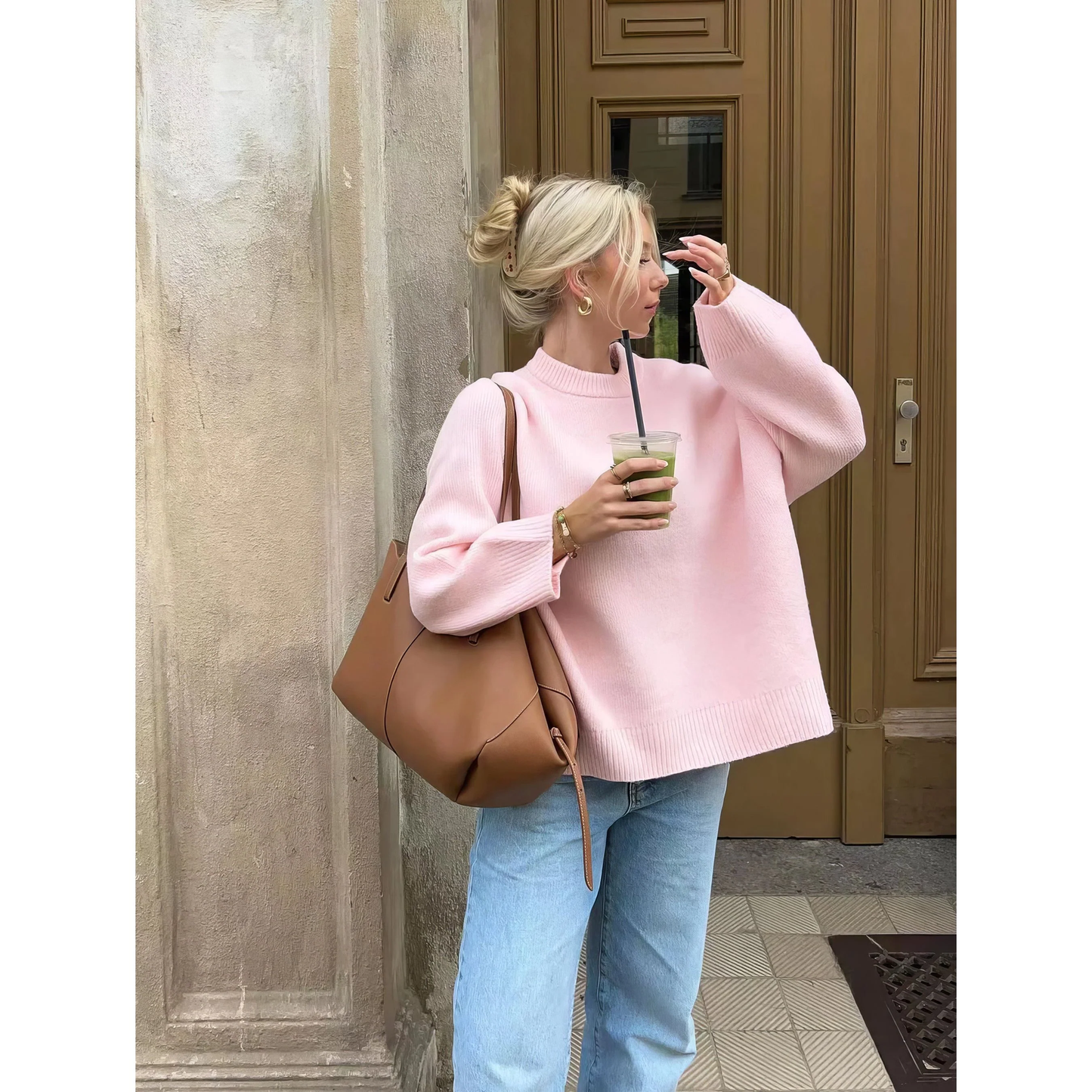 Pull Femme | Coupe Ample et Confort Douillet | Idéal pour un look décontracté et lumineux