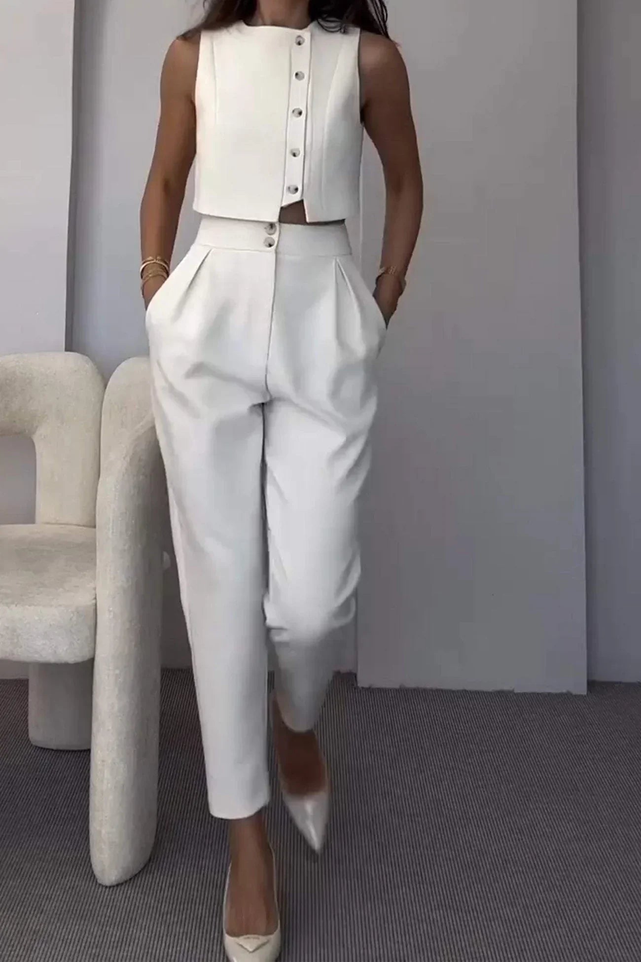Ensemble Femme | Élégant et Structuré | Parfait pour le bureau ou une tenue de soirée raffinée