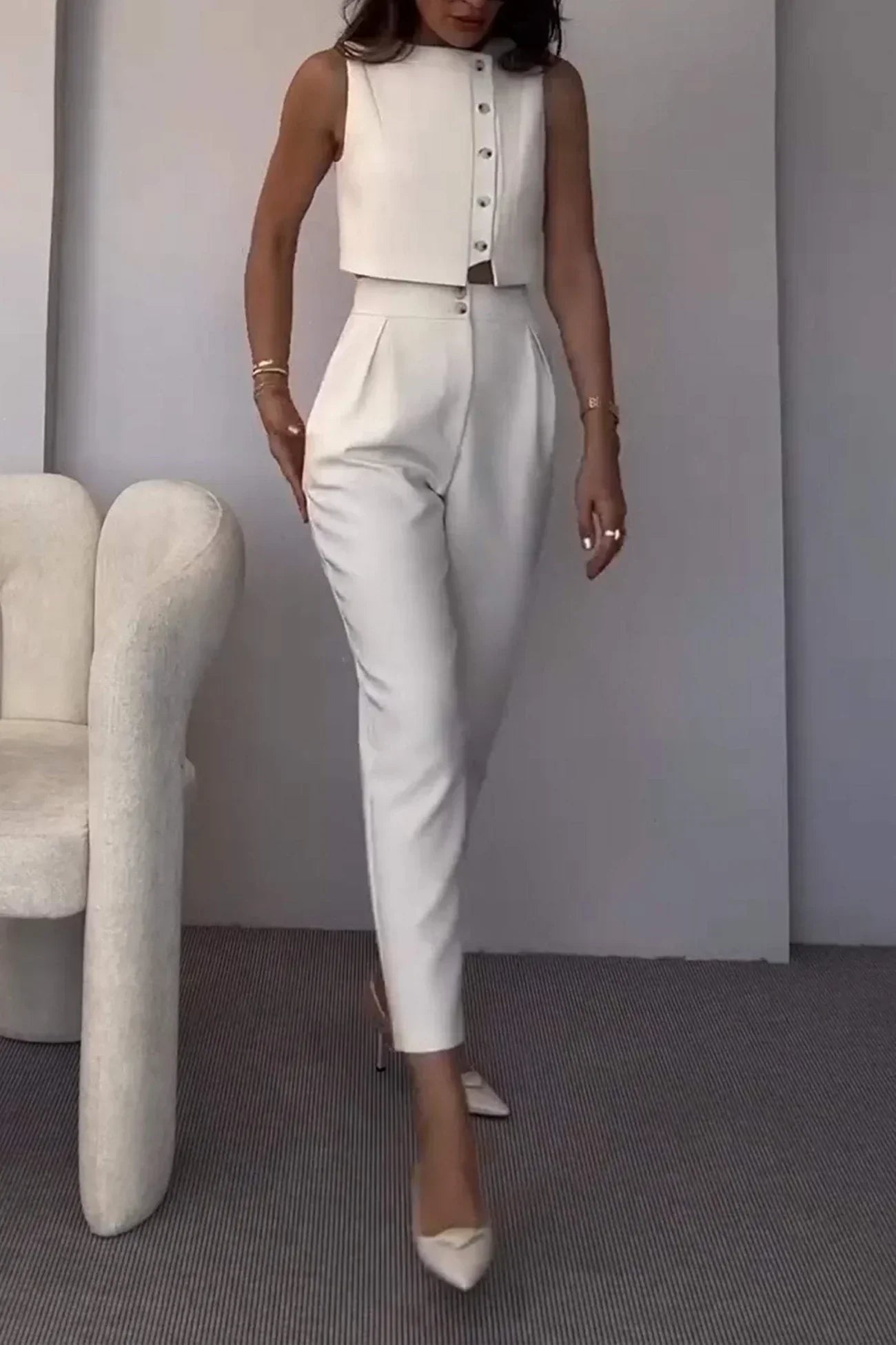 Ensemble Femme | Élégant et Structuré | Parfait pour le bureau ou une tenue de soirée raffinée