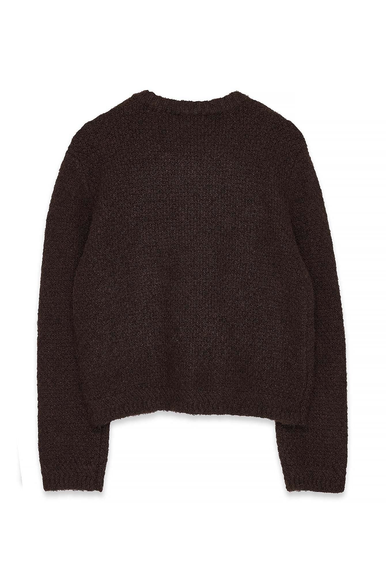 Cardigan Court en Maille Texturée à Poches pour Femme | Élégance Classique et Confort Doux