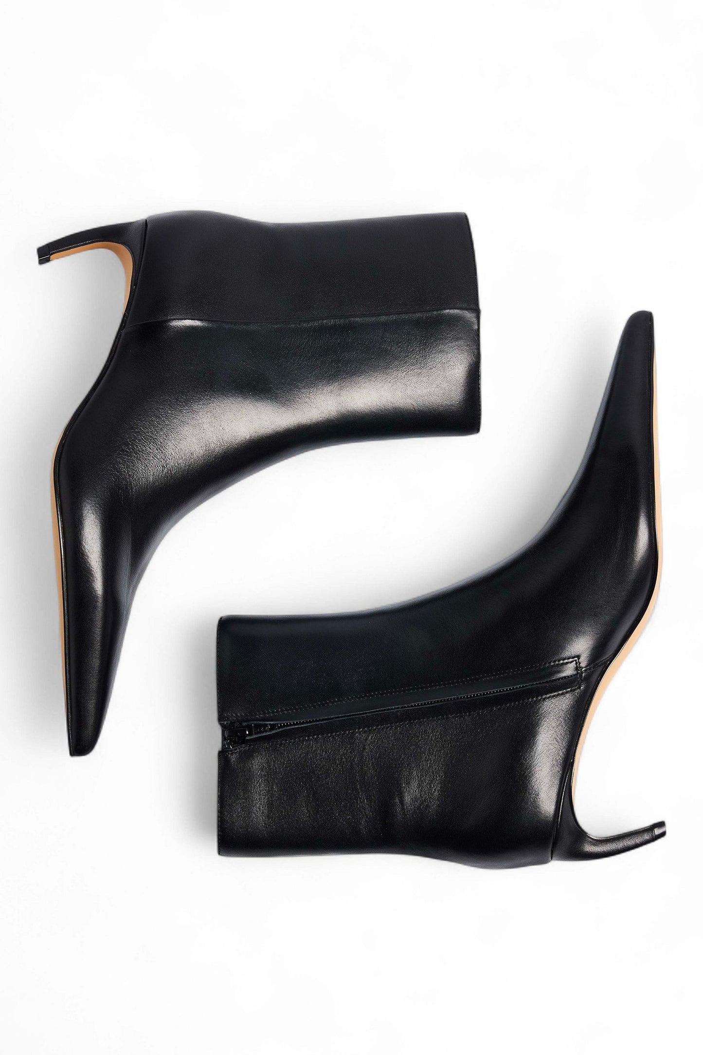 Bottines Basses | Bout Pointu et Talon Sculpté | Idéales pour un style minimaliste et chic
