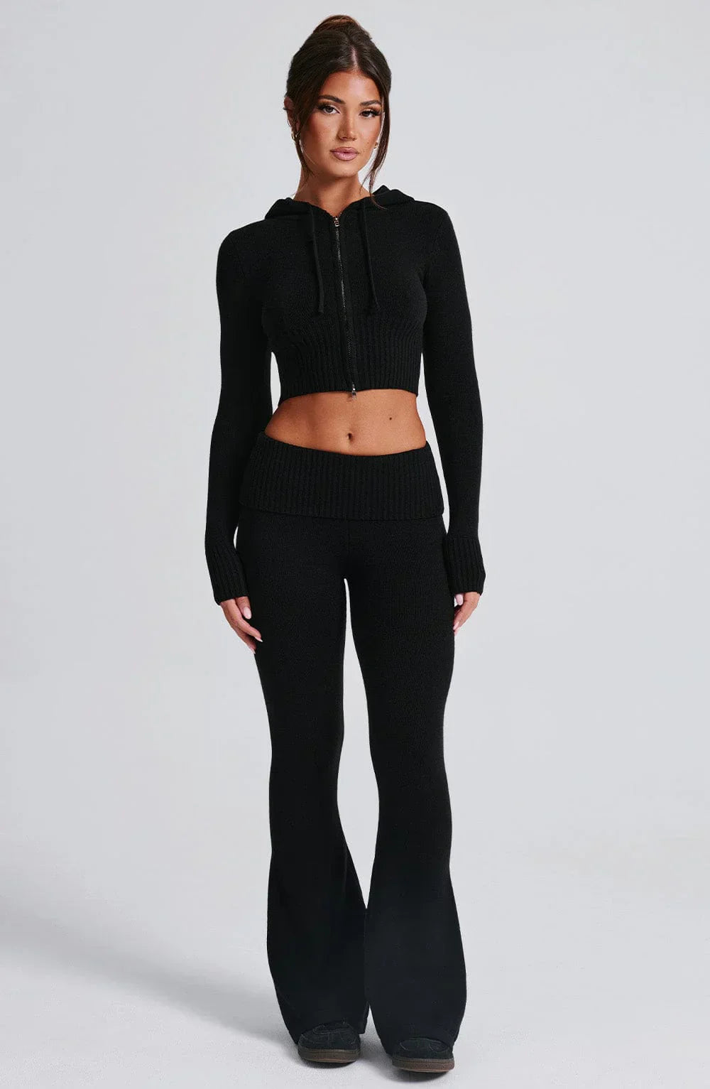 Ensemble Maille Femme | Confort Deux Pièces | Look Décontracté-Chic | Parfait pour l'automne