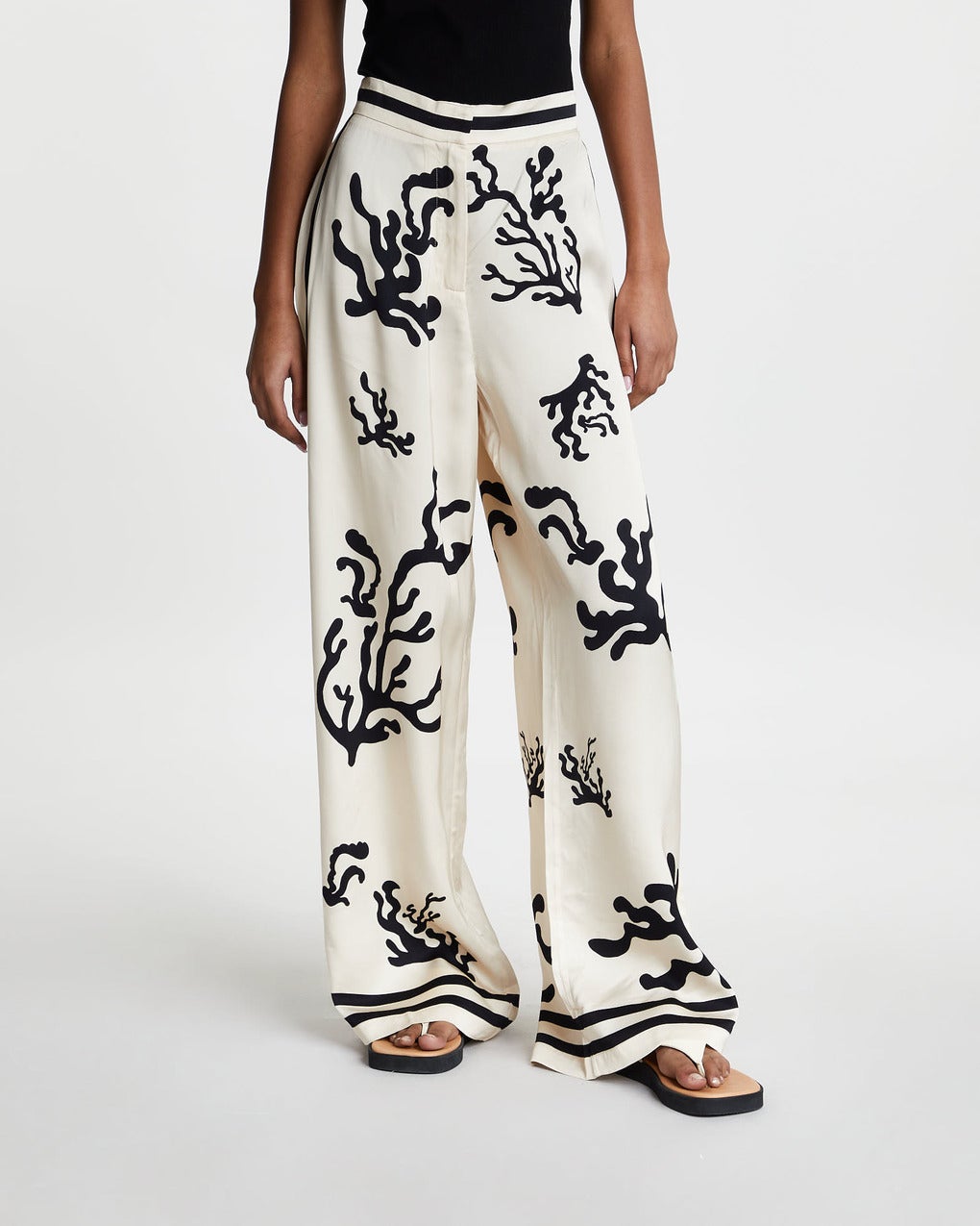 Ensemble Femme Élégant | Chemise Graphique + Pantalon Fluide | Confort et Style | Parfait pour les sorties décontractées
