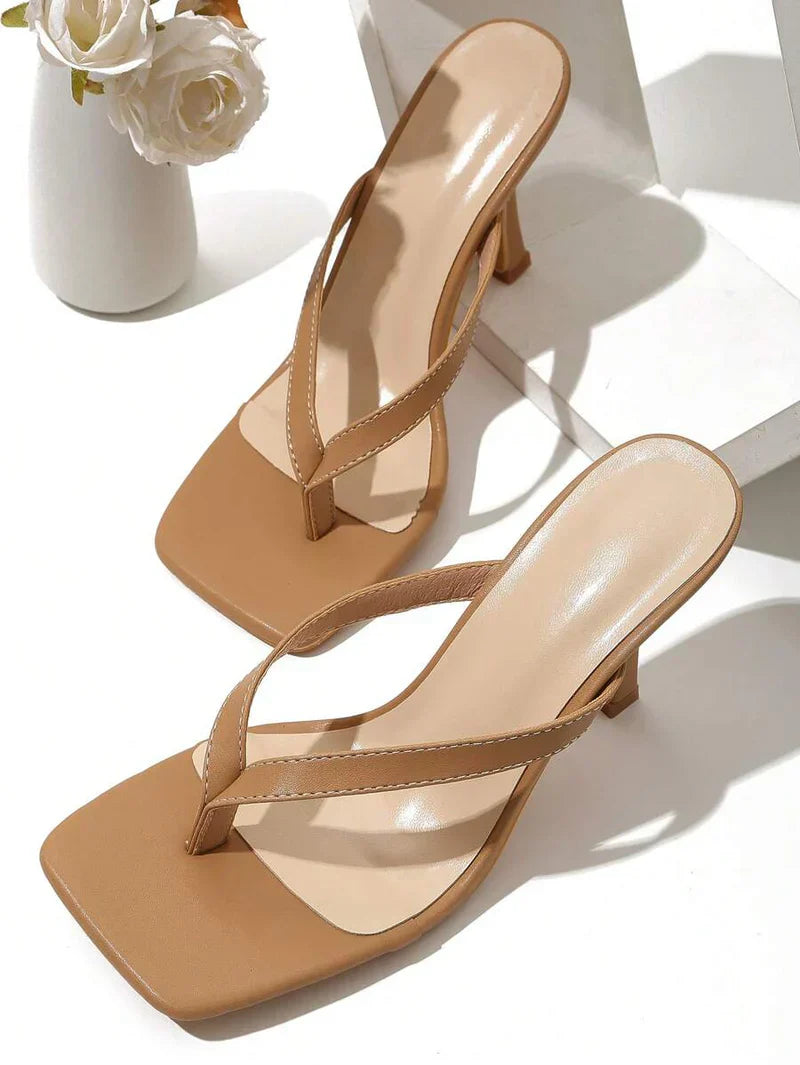 Mules Entre-doigt | Cuir Synthétique | Légèreté et Confort | Balades Urbaines