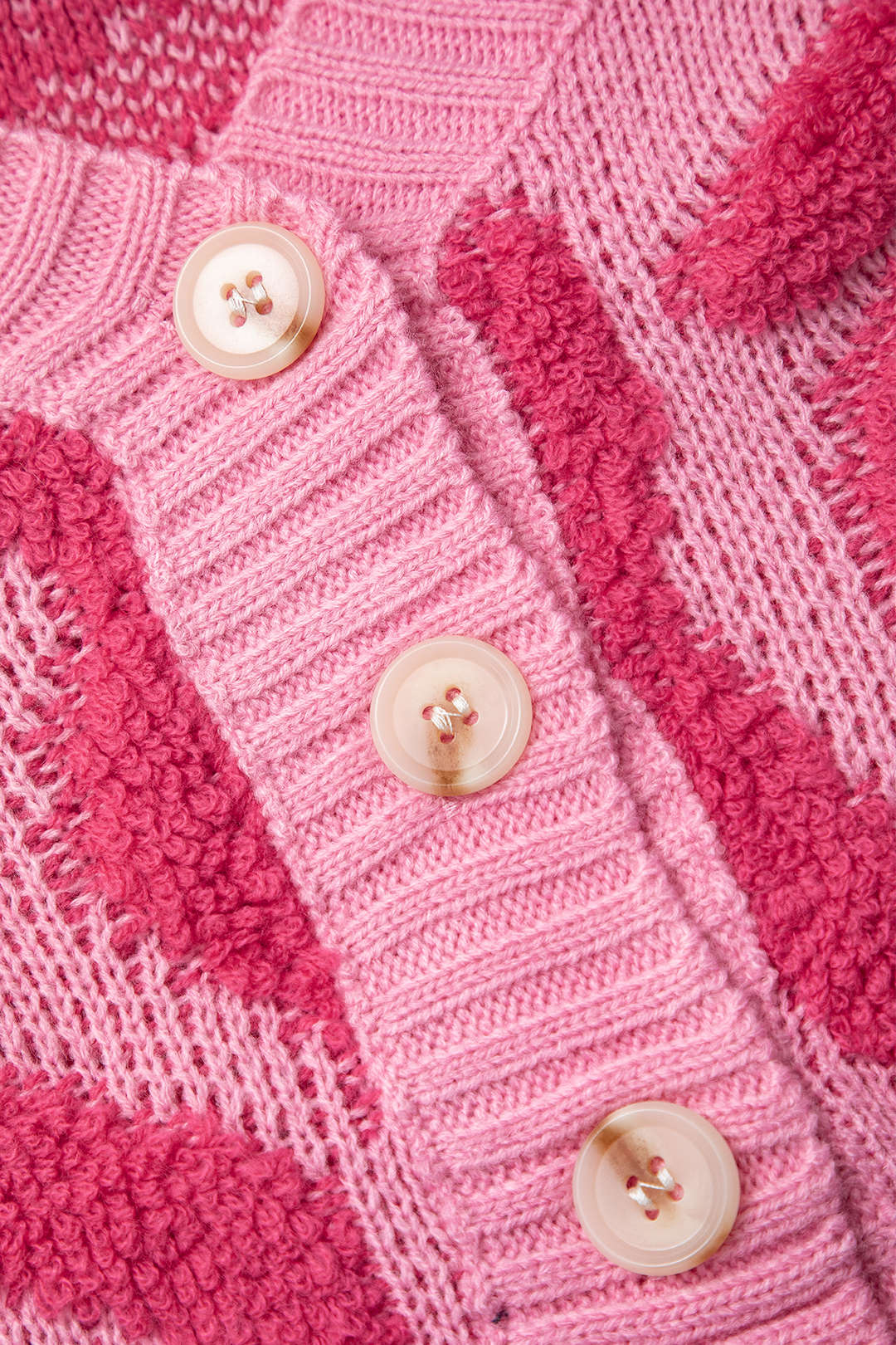 Cardigan Court | Motif Texturé et Coloré | Idéal pour un look fun et tendance
