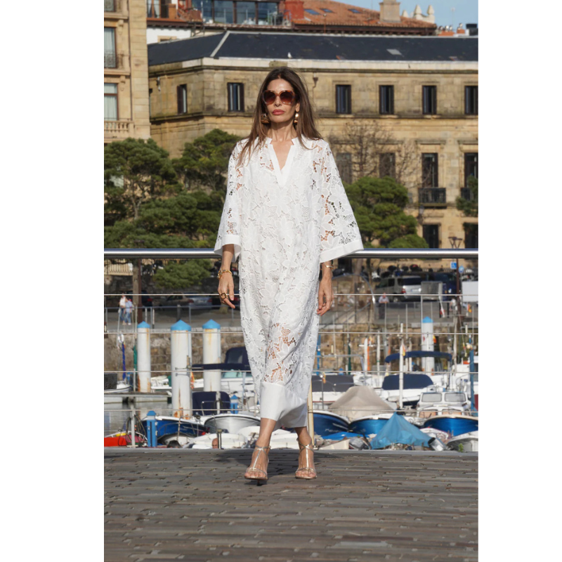 Robe d’Été Femme Manches 3/4 | Élégante & Intemporelle | Parfaite pour les Occasions Spéciales