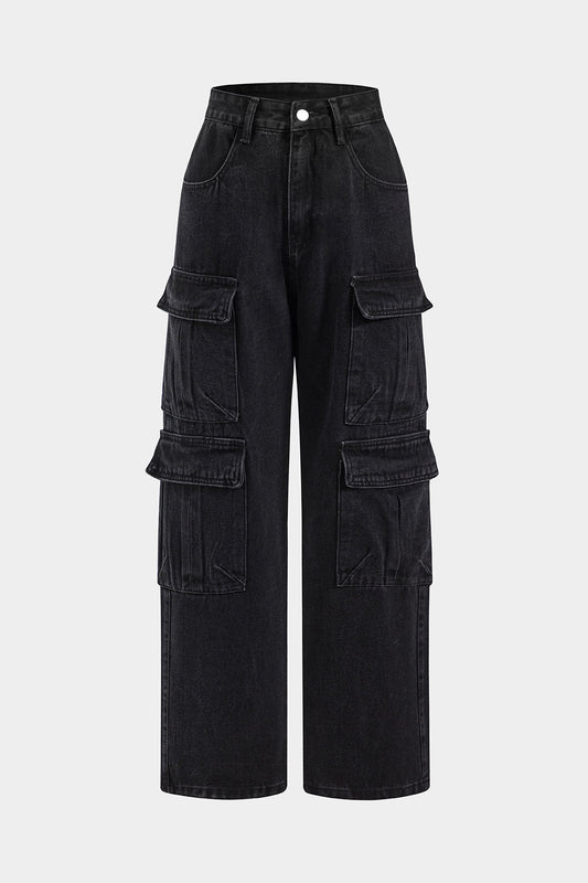 Jean Cargo Femme | Pratique et Tendance | Idéal pour un look urbain au quotidien