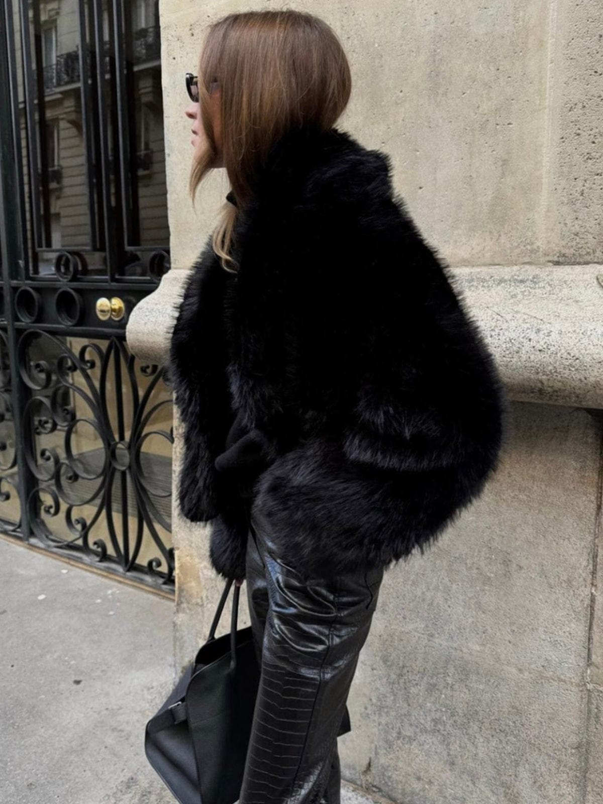 Veste Fausse Fourrure | Élégante et Chaude | Parfaite pour l’Hiver et les Soirées Chics