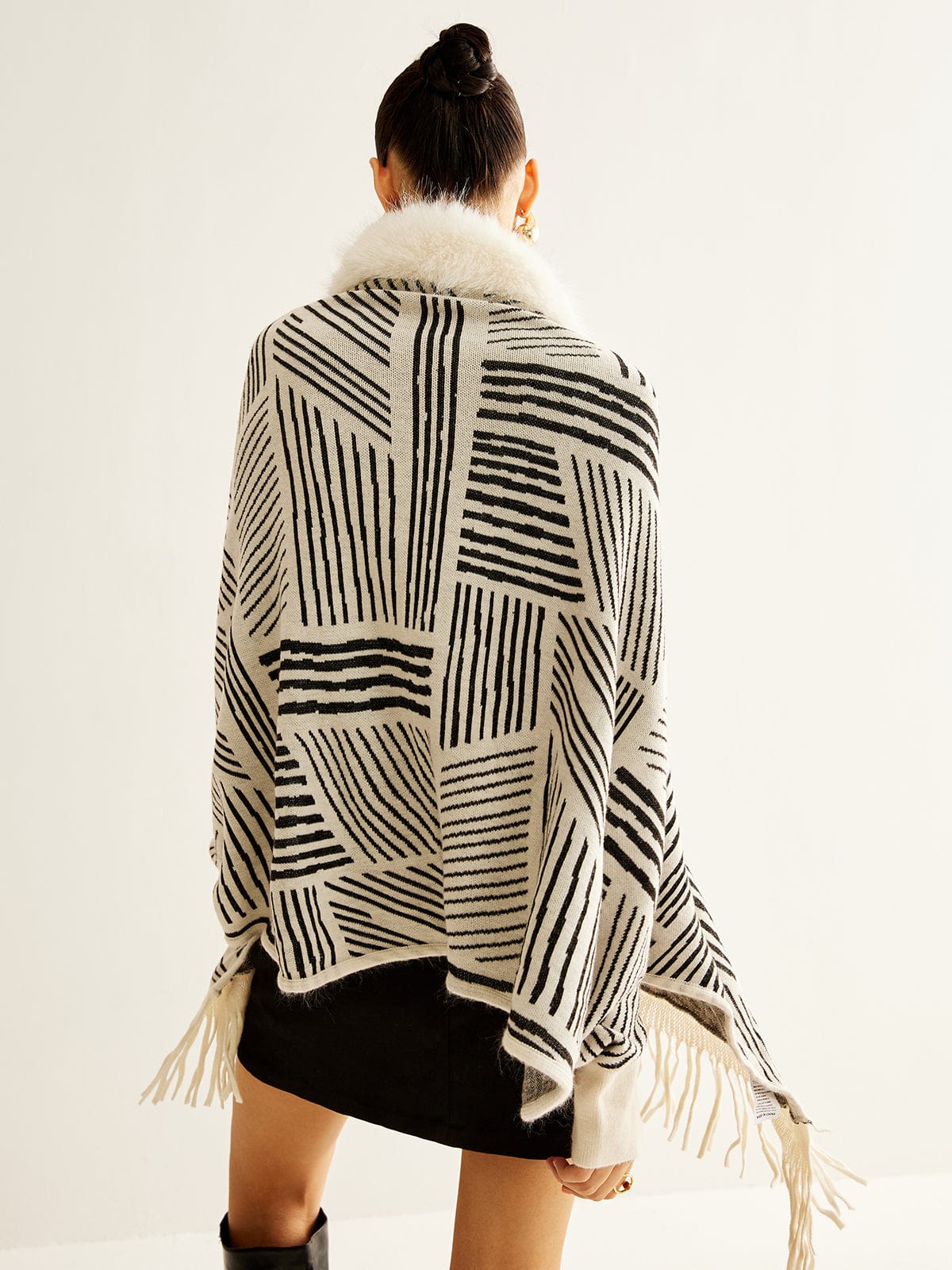 Poncho Femme | Chaleureux et Stylé | Parfait pour l’hiver et les superpositions originales