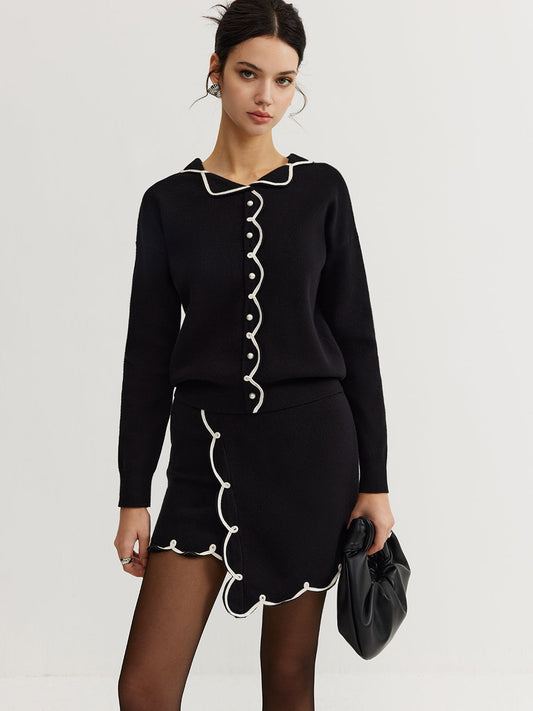 Ensemble Femme | Style Contrasté Élégant | Idéal pour bureau, sorties ou tenues habillées