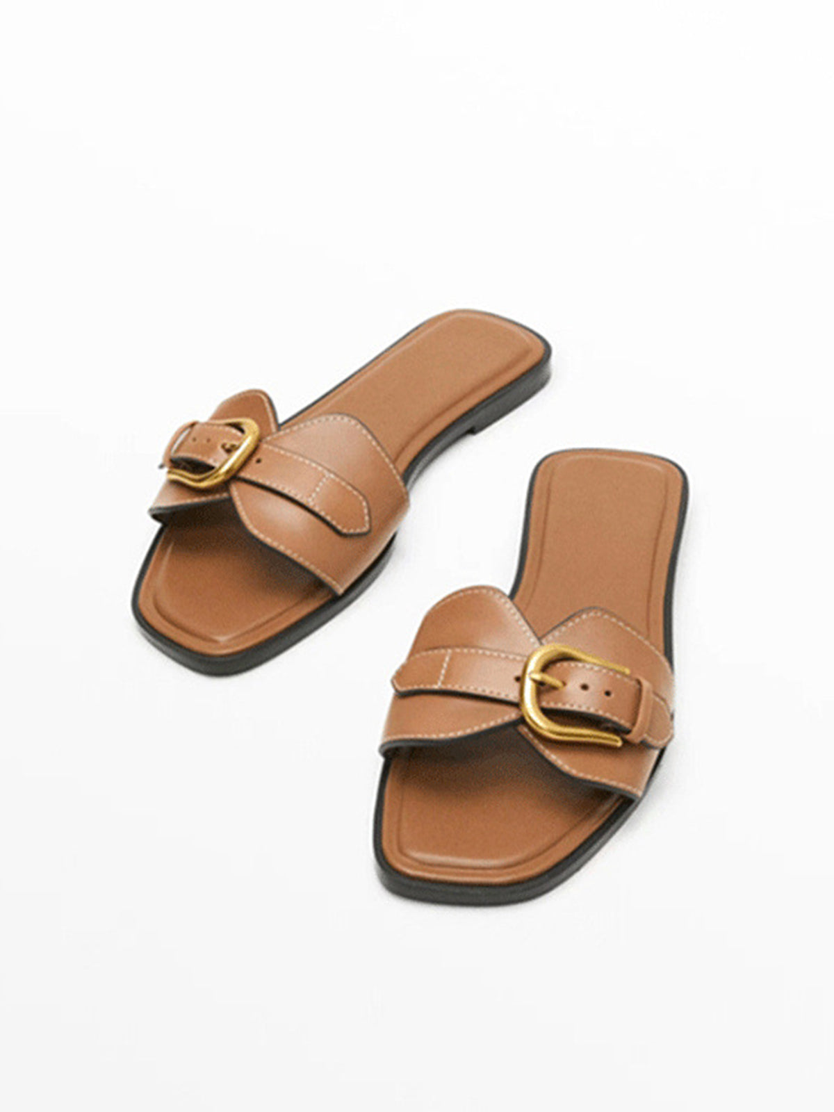 Sandales Plates | Cuir Synthétique | Confort Estival | Tenues Décontractées