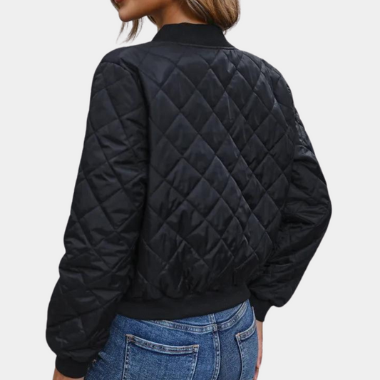Blouson Matelassé Femme | Style Urbain & Chaleur Légère