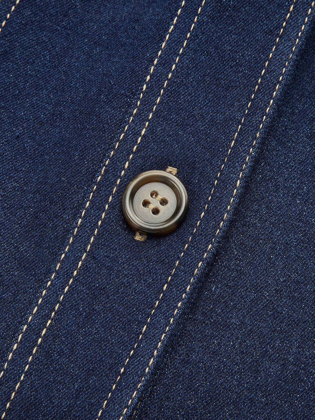 Veste en Jean Femme avec Surpiqûres Contraste | Style Moderne & Silhouette Structurée