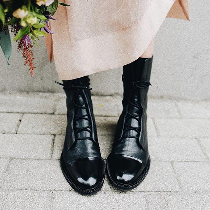 Bottines Femme | Design Élégant et Structuré | Parfaites pour l’hiver et les tenues urbaines