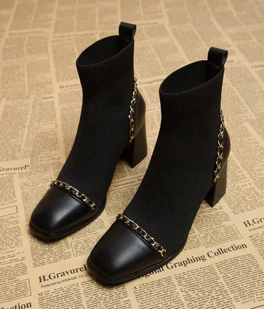 Bottines Chaussettes | Élégantes et Confortables | Parfaites pour un look urbain tendance