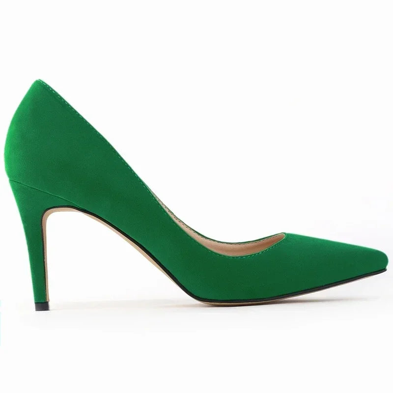 Escarpins Élégants | Bout Pointu | Talon Moyen | Parfaits pour le Bureau ou les Occasions Chic