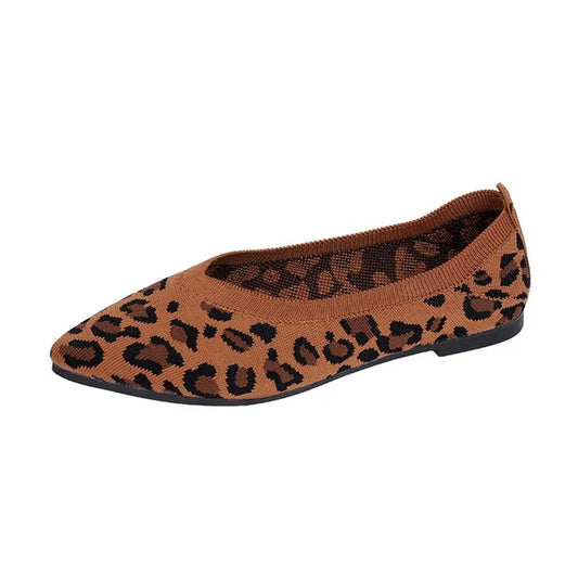 Ballerines Léopard | Bout Pointu | Ultra Confortables | Parfaites pour un Look Féminin Quotidien