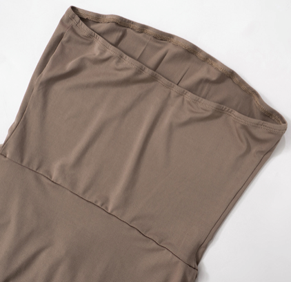 Robe Longue Bustier | Drapée et Élégante | Idéale pour Soirées Chic et Cérémonies