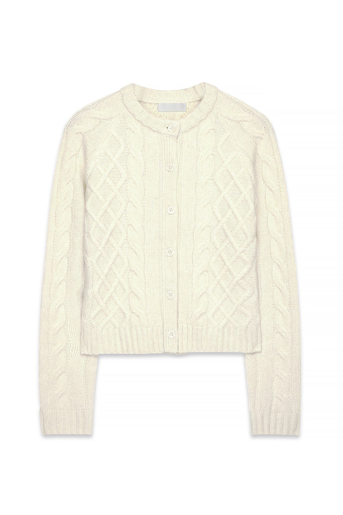 Cardigan Court en Maille Torsadée Classique pour Femme | Élégance Intemporelle et Chaleur