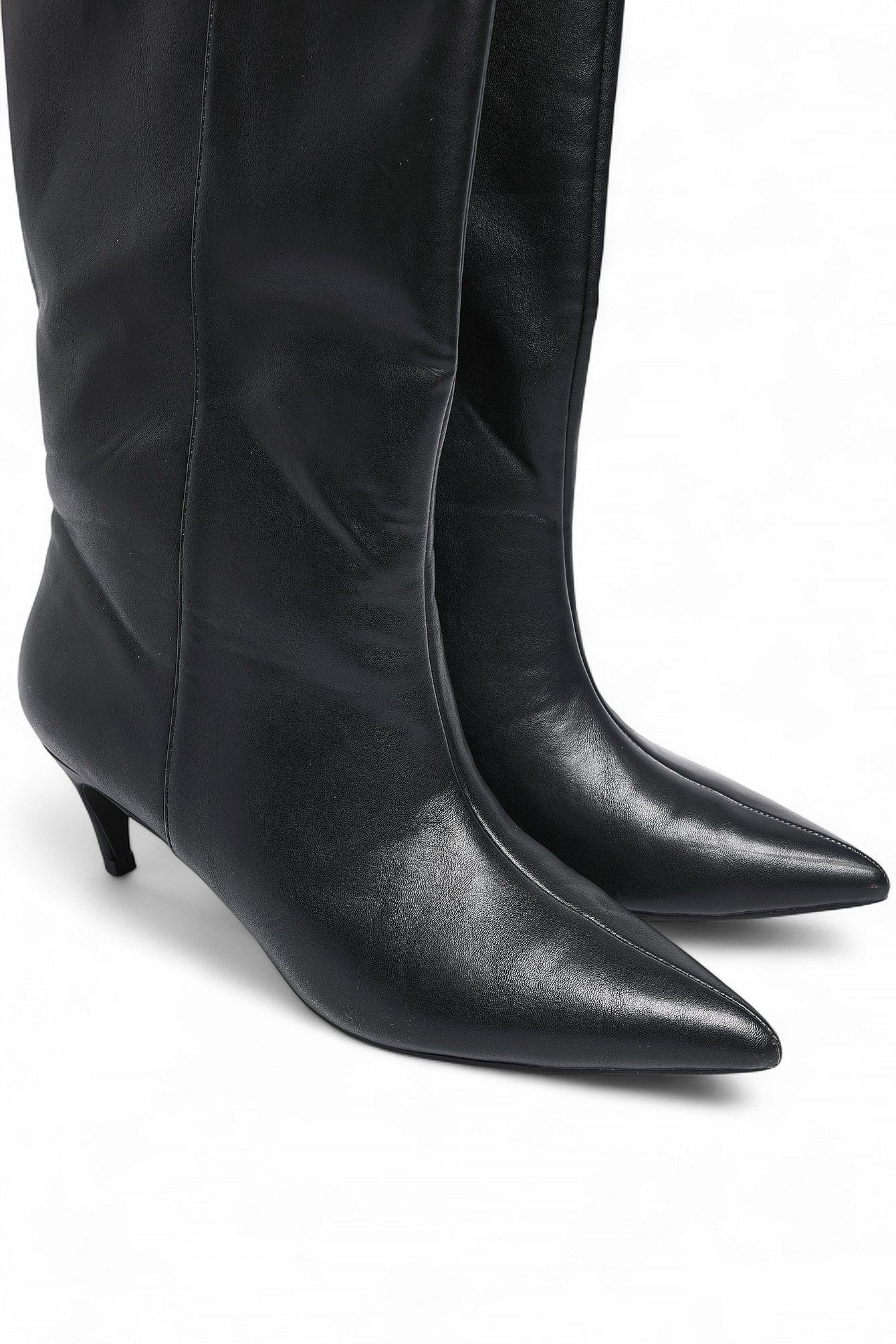 Bottes Hautes | Talon Chaton et Bout Pointu | Idéales pour une élégance intemporelle