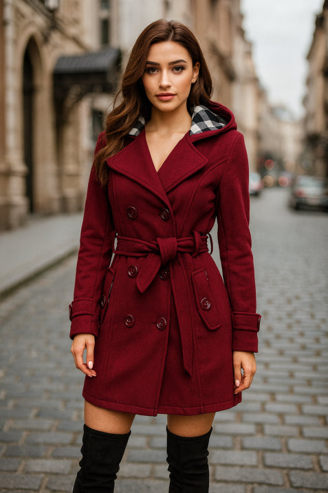 Manteau Femme | Élégant & Structuré | Style Classique Moderne