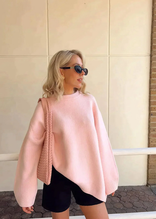 Pull Femme | Coupe Ample et Confort Douillet | Idéal pour un look décontracté et lumineux