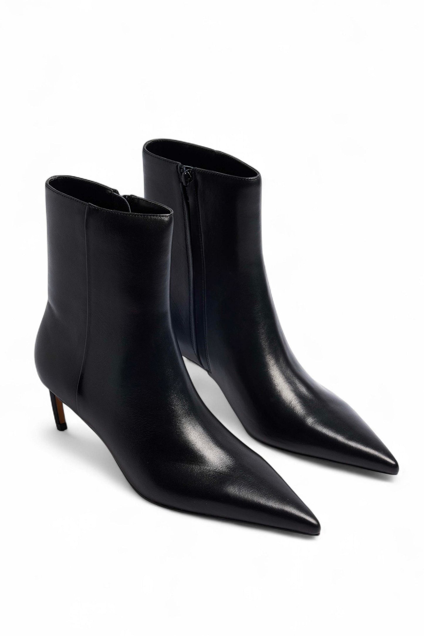 Bottines Basses | Bout Pointu et Talon Sculpté | Idéales pour un style minimaliste et chic